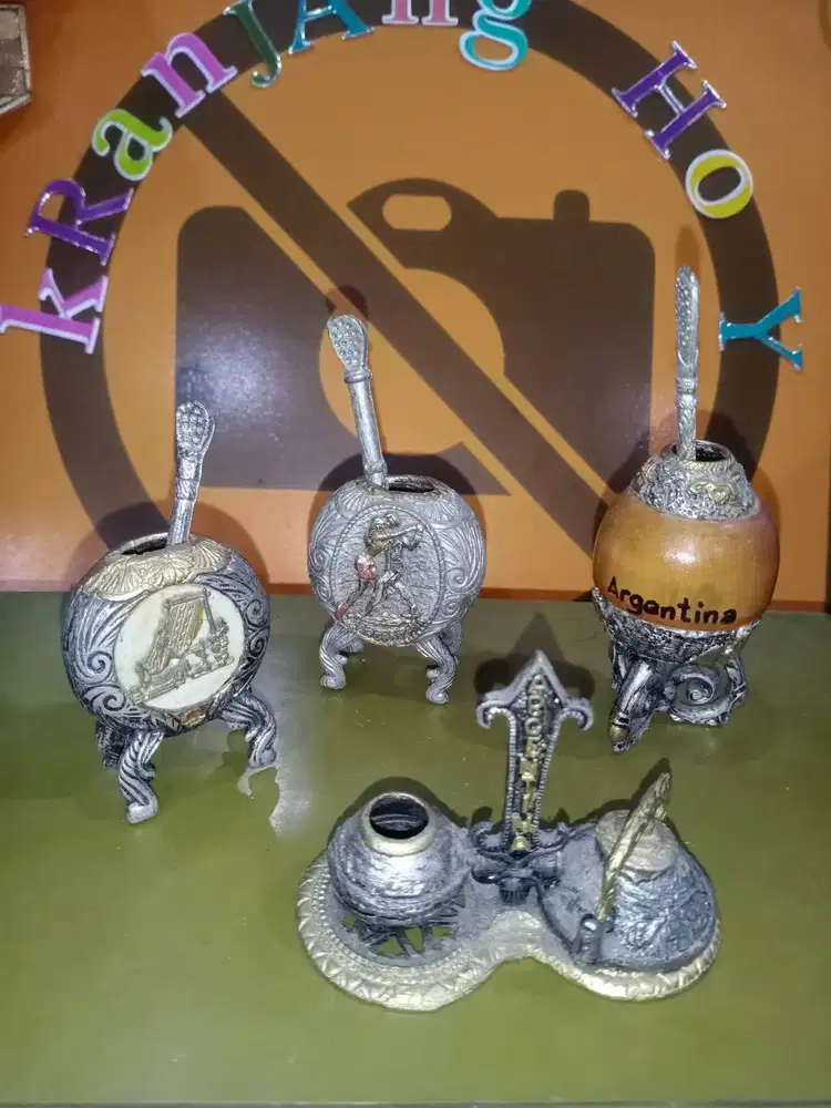 Pajangan souvenir negara Argentina 5 pcs