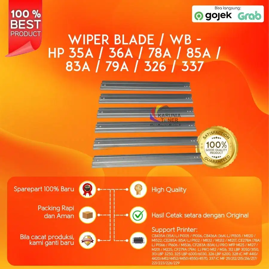 WB/ Wiper Blade HP 05A/80A/CE505A/CF280A/2035/2055