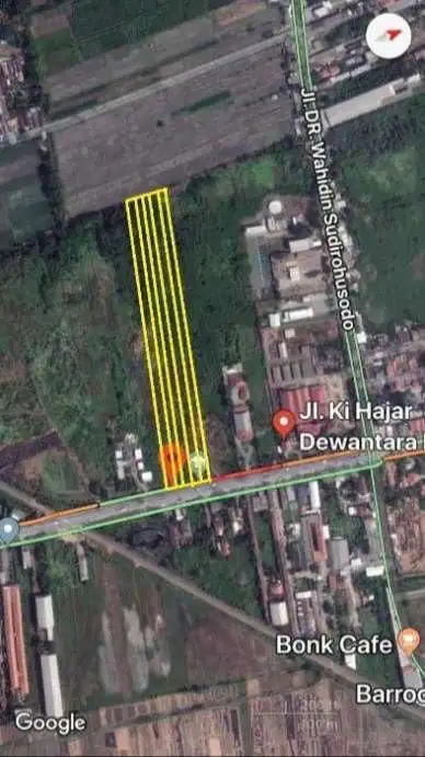 Dijual Tanah Nol Jalan Krian