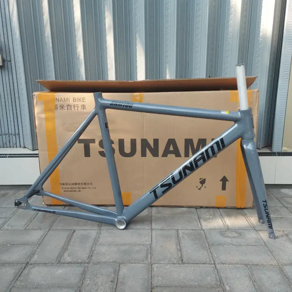Frame Sepeda Fixie Tsunami Snm 100 alloy