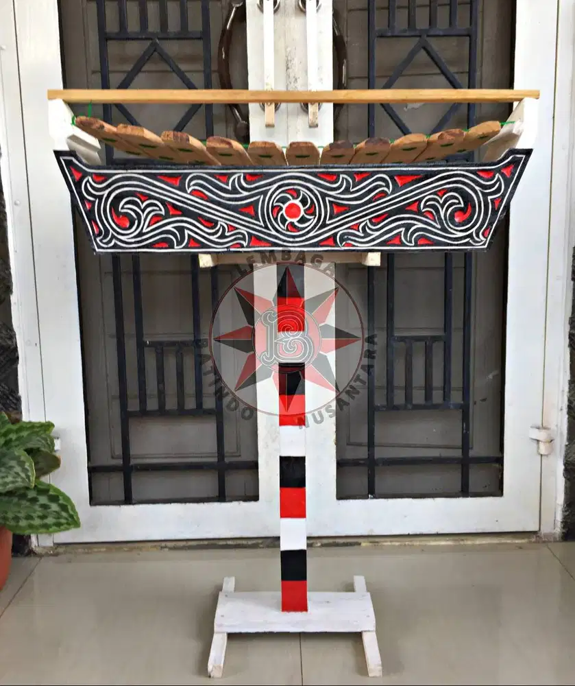 Garantung Batak Toba (Garattung) | Set Bilah + Box dan Stand