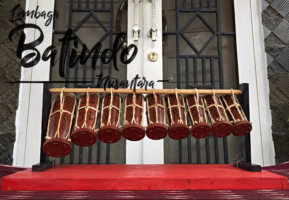 Genderang Gondang Sisibah Pakpak Replika | Miniatur Gendang Pakpak