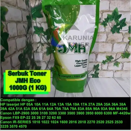 SERBUK TONER JMH 85A For use in Laserjet P1102 Berkualitas