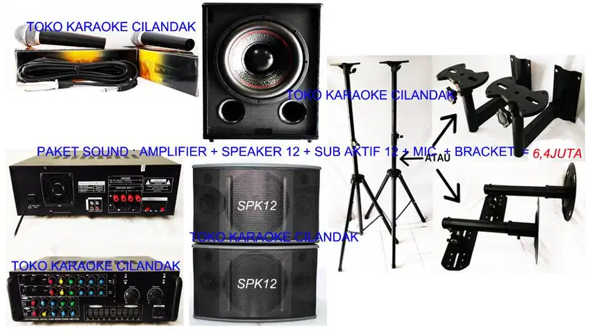 sound system karaoke dan sound rapat