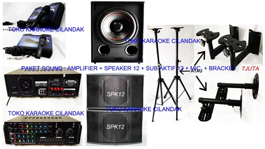 new speaker paket sound model sangat bagus