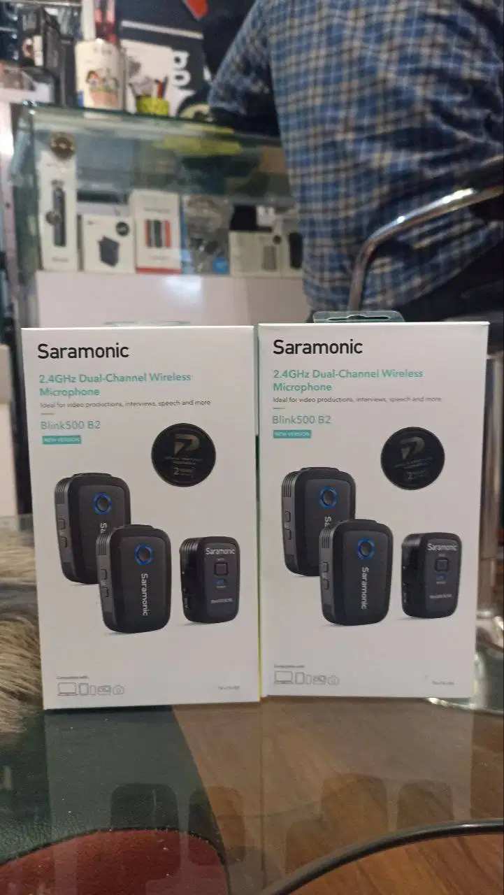 Saramonic Blink 500 B2 New Version Dual Wireless Microphone System