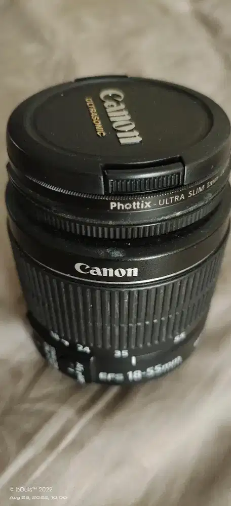 Lensa Canon EFS 18 - 55 seken
