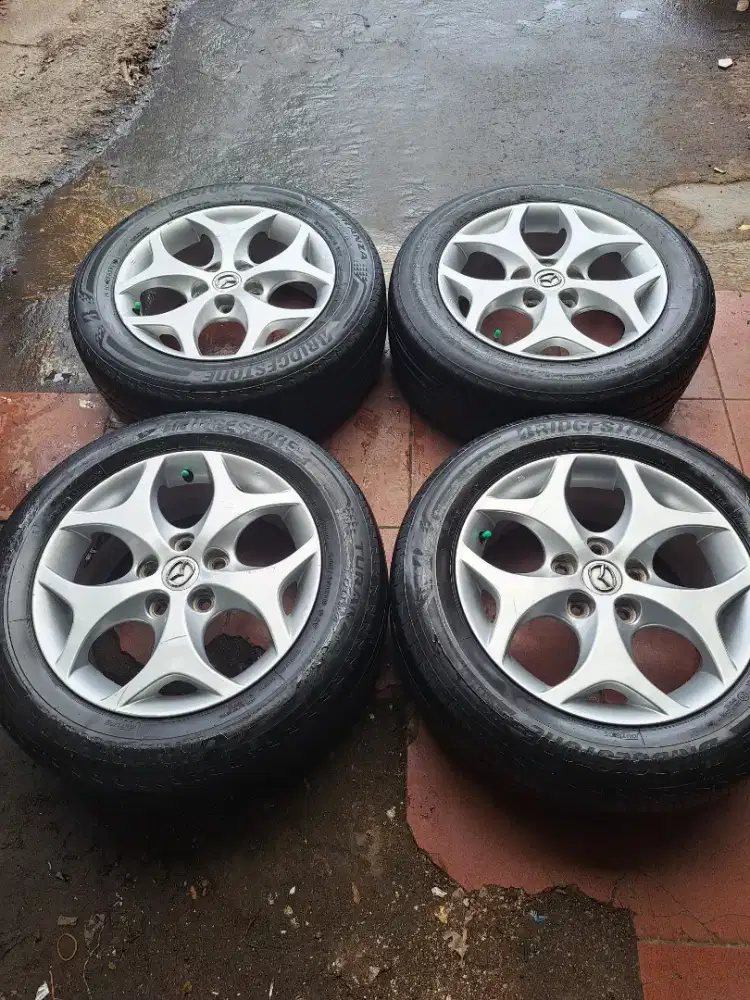 Velg dan ban r16 oem mazda biante
