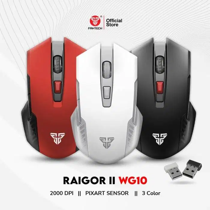 Mouse Wireless Gaming - Fantech RAIGOR II WG10