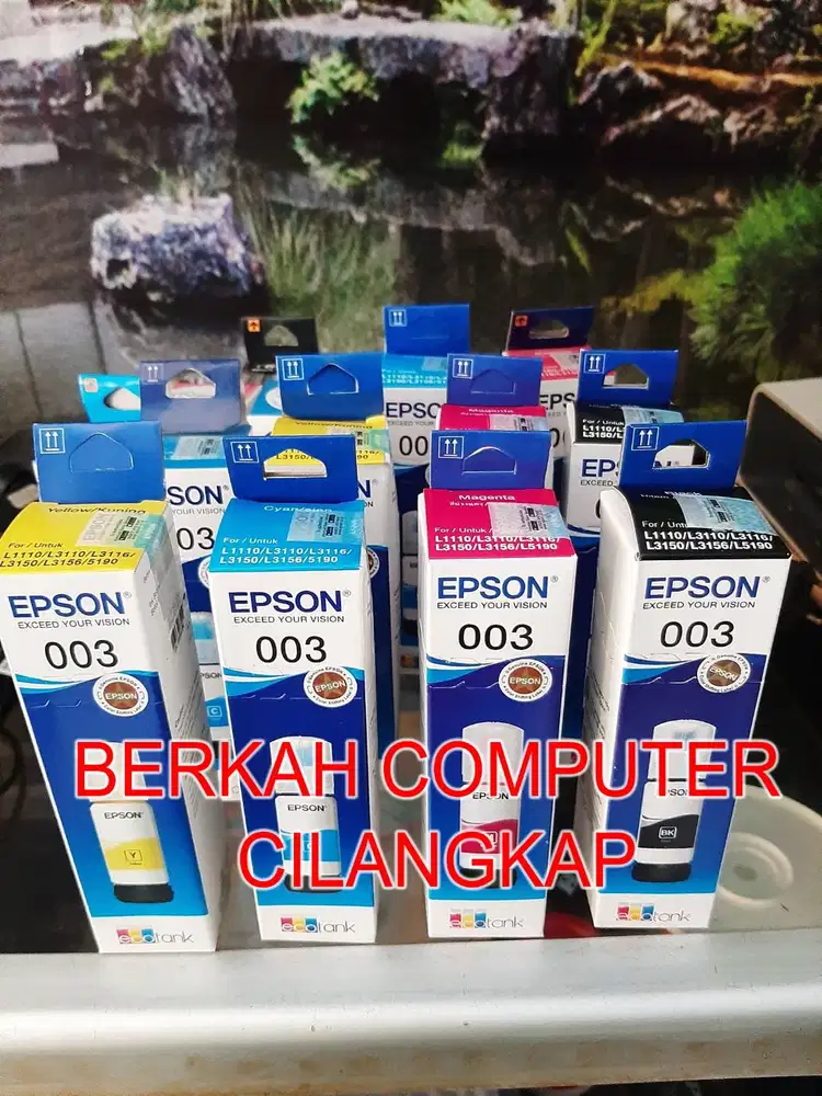 Tinta Epson 003 untuk Epson L1110 L3110 L3150 dll