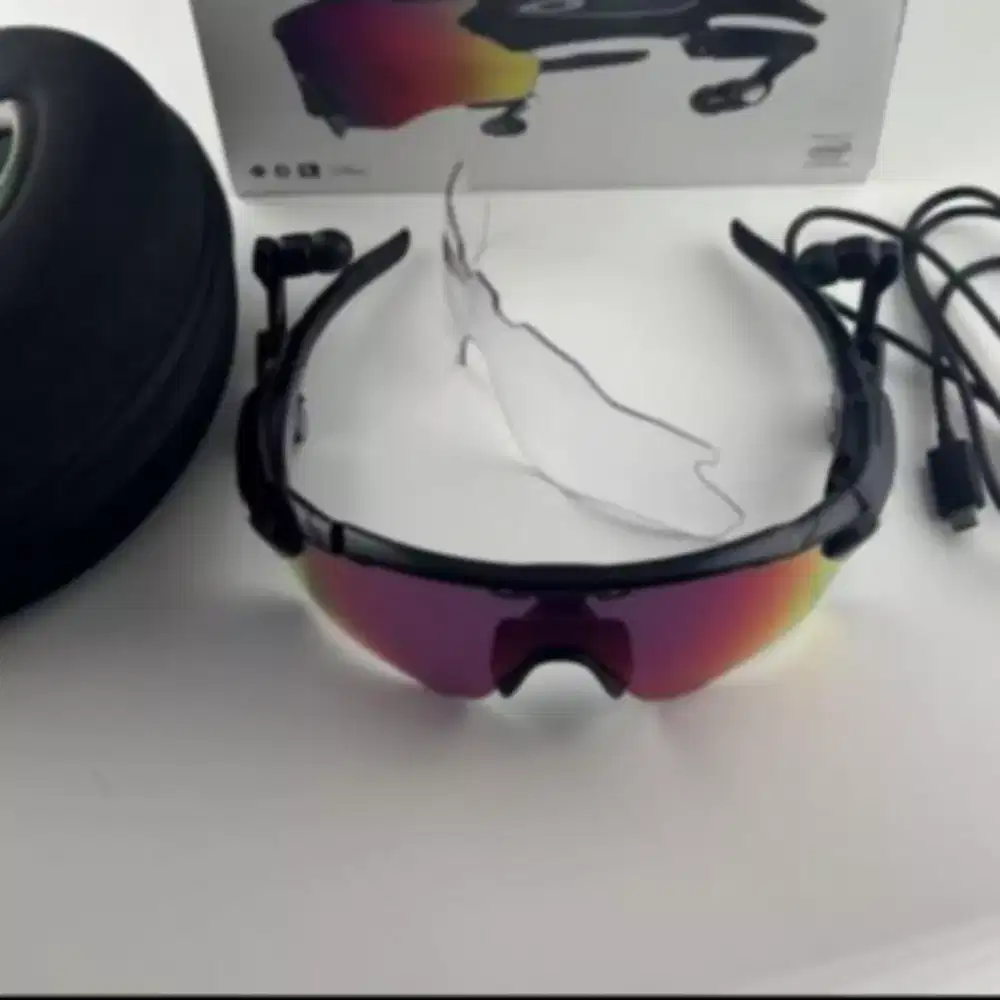 kacamata sunglasses oakley primz lens, with box dvd