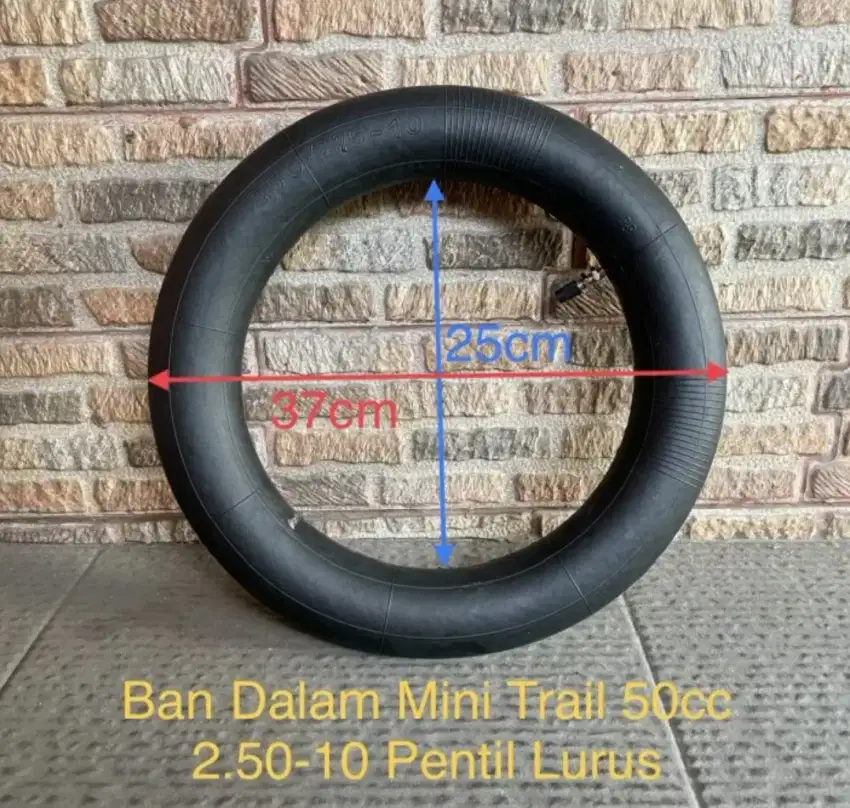 Ban dalam 2.50 / 2.75 Ring 10 inch Trail mini