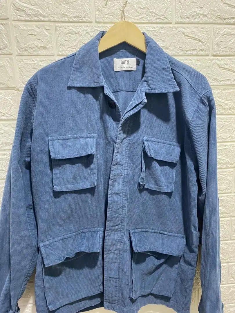 Corduroy Jacket Qutn Size L