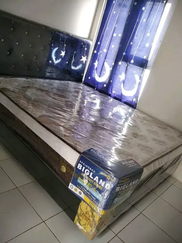 Springbed Bigland Platinum Pocket Plushtop Harga Murah