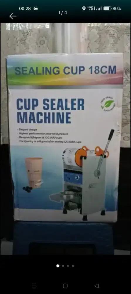 MESIN CUP / CUP SEALER 18CM