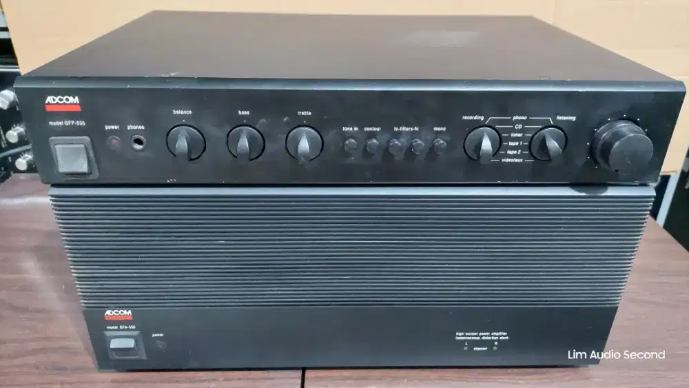 Adcom  gfp 555+gfa555  usa