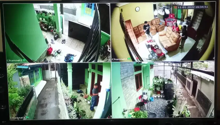 CCTV KOMPLIT SIAP PAKAI GRATIS PEMASANGAN