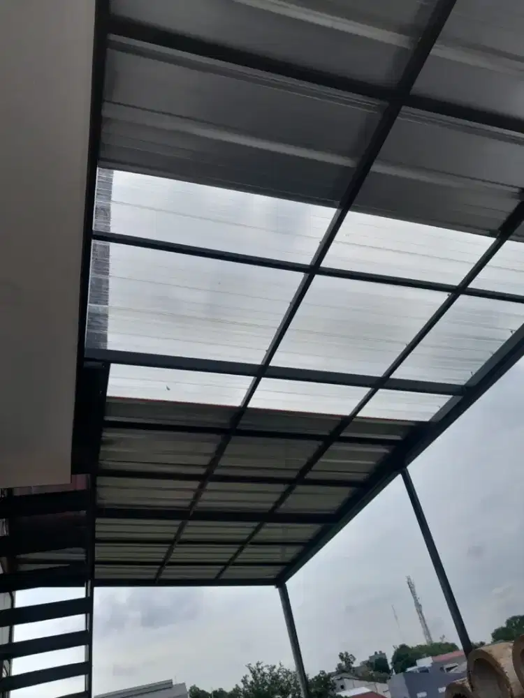 Kanopi spandek pasir