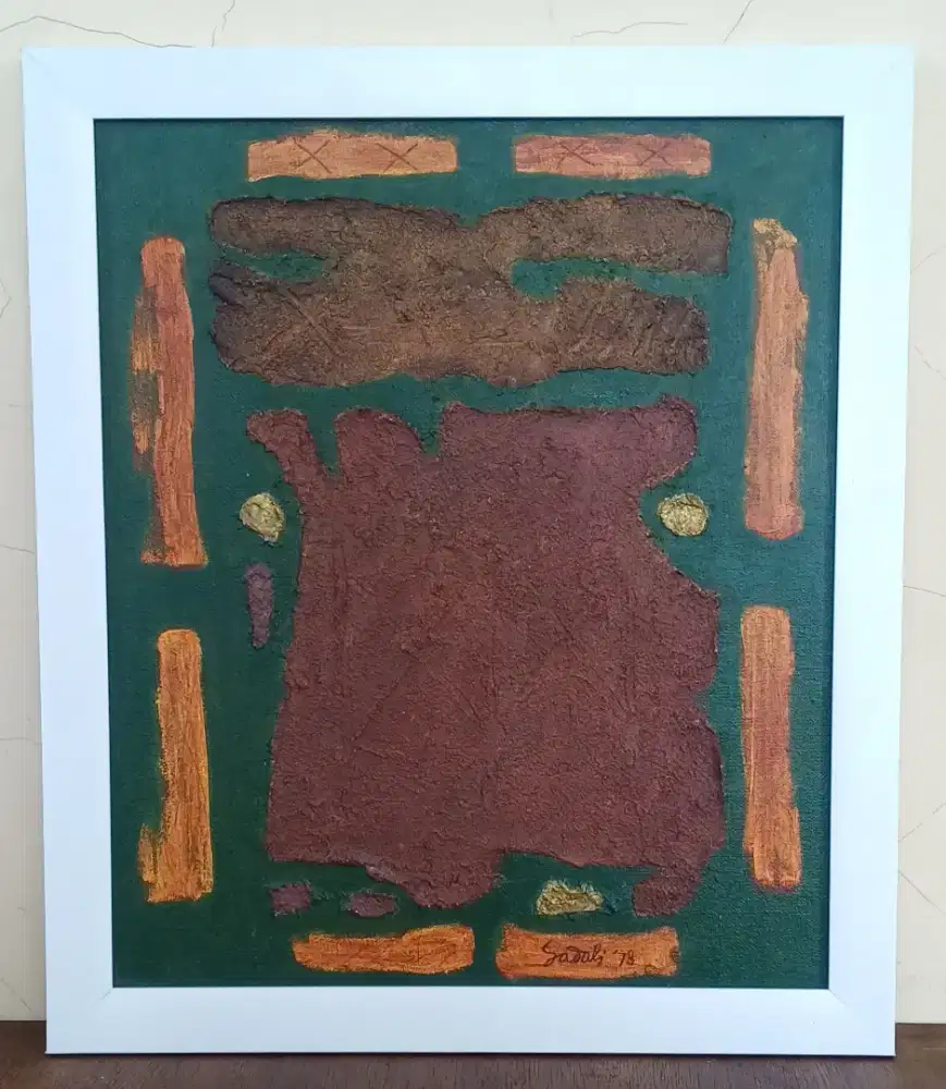 Lukisan Maestro Karya Ahmad Sadali Tahun 1978