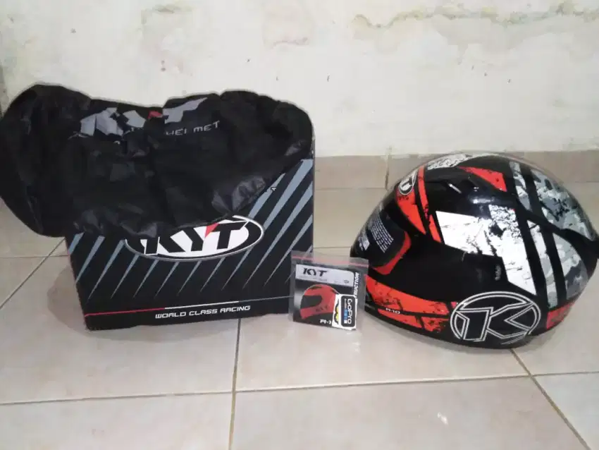 HELM KYT R10 FULL SET ORIGINAL