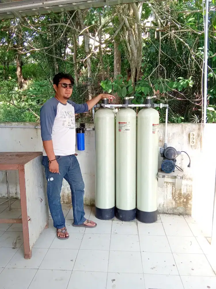 Pemasangan Filter Air Baru