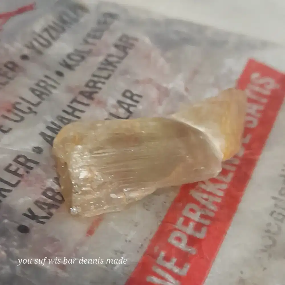 Zulthanite zulthanit sulthanit sulthanite citrine bawa dari Turki
