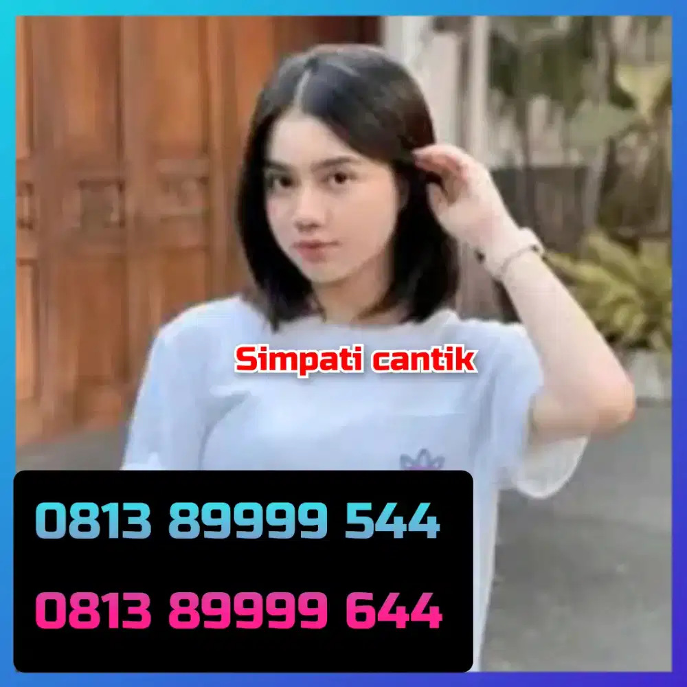Nomor cantik simpati Telkomsel