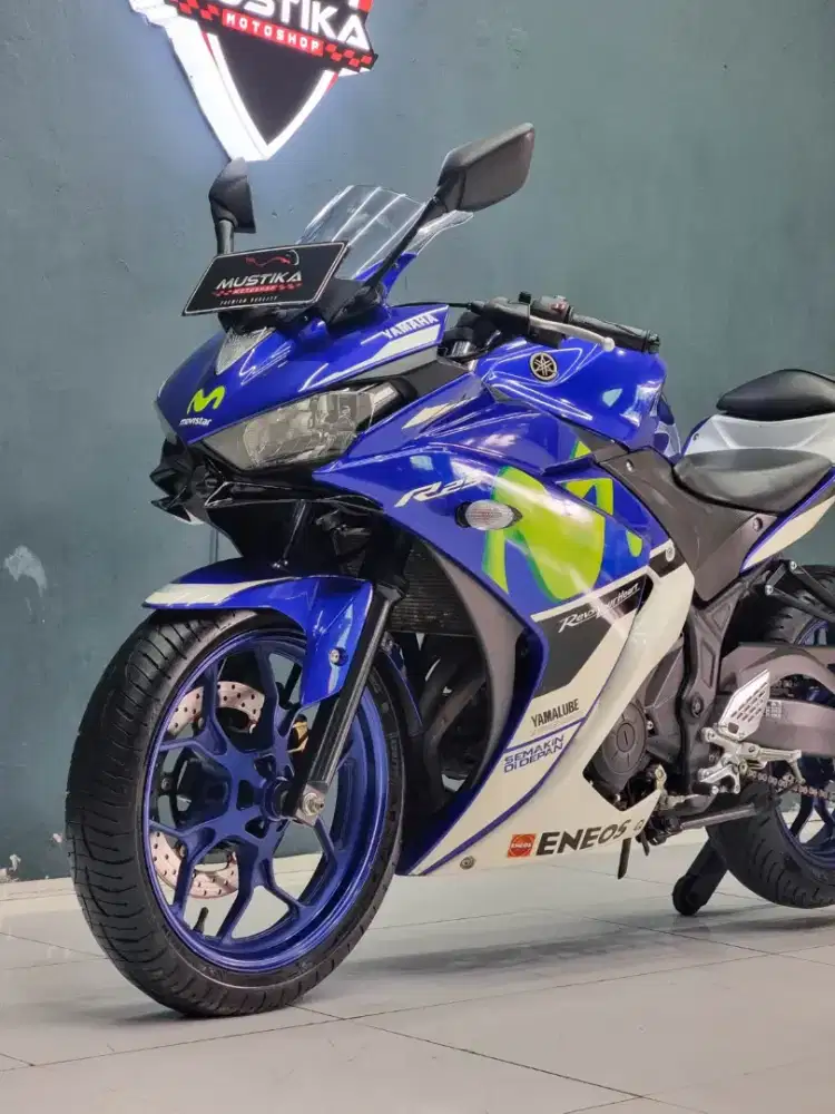 SUPERBIKE 250cc!! Yamaha R25 MOVISTAR EDITION th 2016. MULUS NO MINUS ...