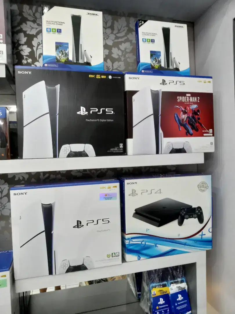 Ps5 slim 1 TB disk polos seri 2018 New resmi Sony Indonesia