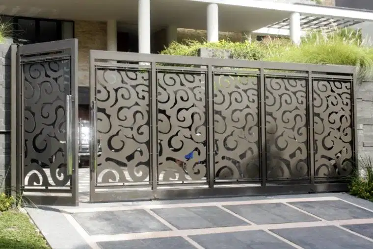 pagar rumah megah plat cuttinglaser