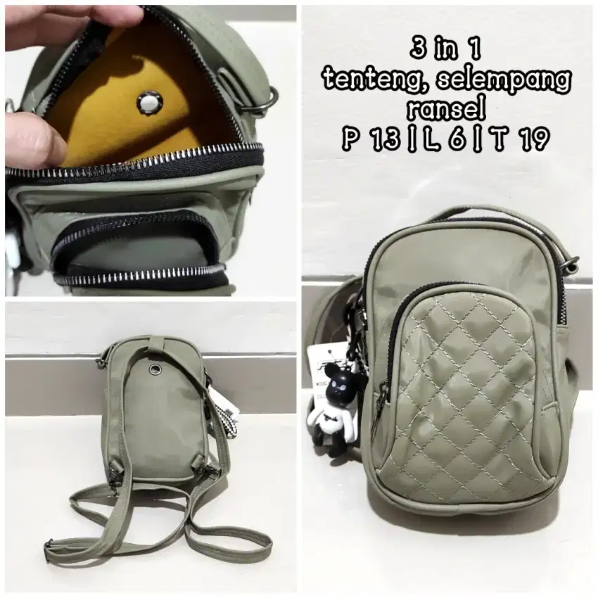 Tas Ransel Mini Wanita Baru