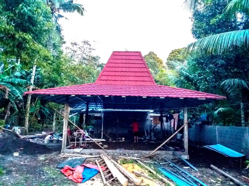 Pemasangan Atap Baja Ringan