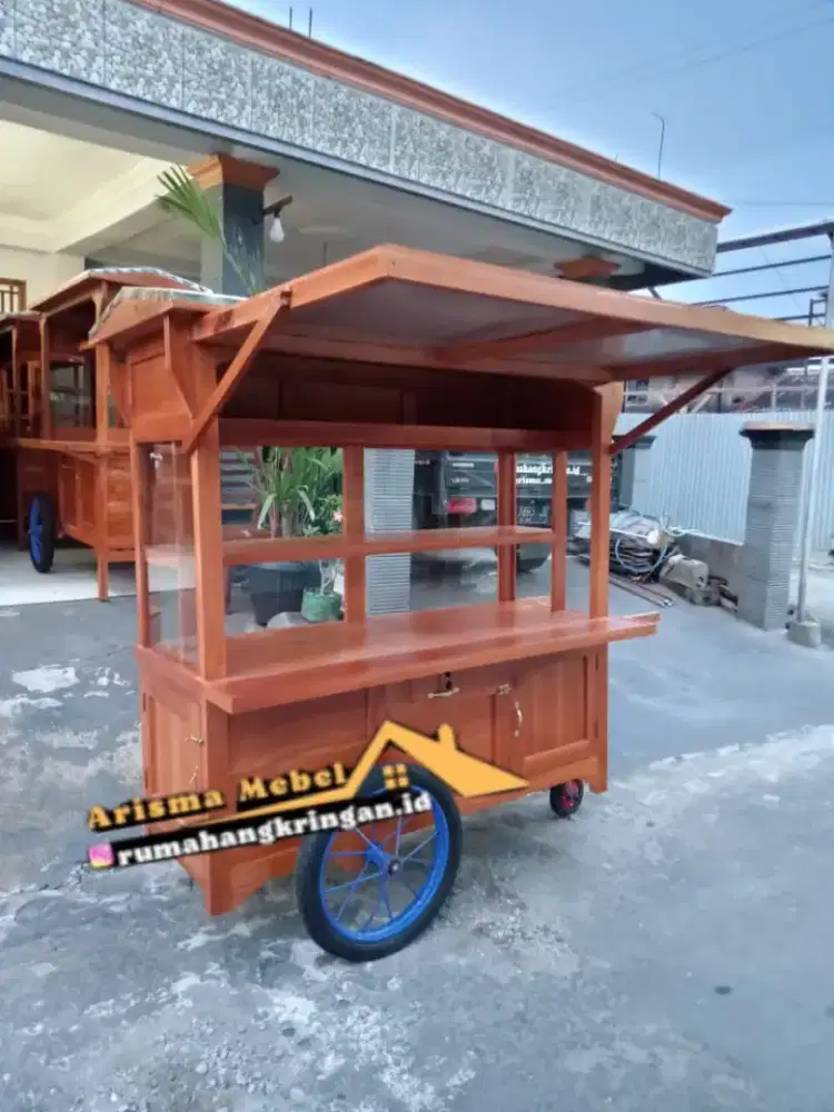 Gerobak angkringan murah