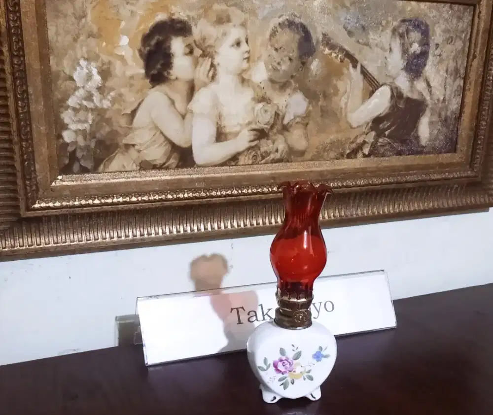 LAMPU MINYAK KERAMIK CLASSIC VINTAGE