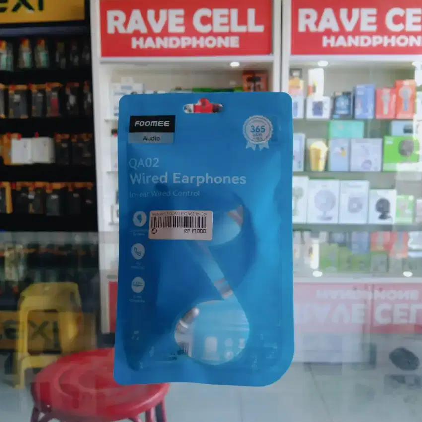 Headset FOOMEE QA02 In-Ear Murah Meriah!!! (RAVE CELL)