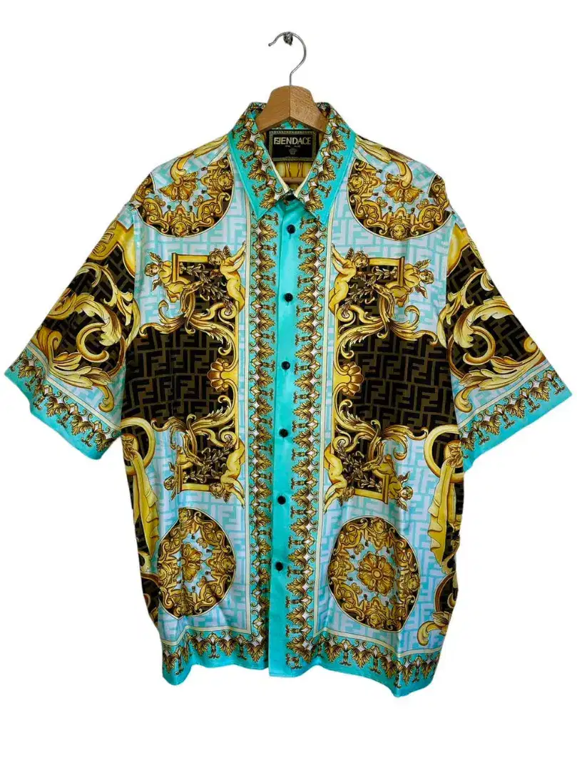 NEW FENDACE LIMITED EDITION SILK SHIRT