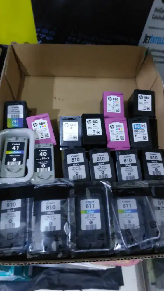 Terima catridge bekas