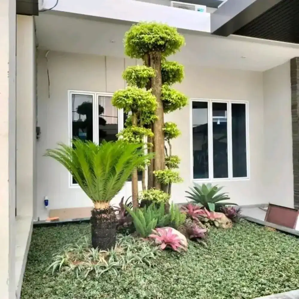 Taman rumah minimalis modern