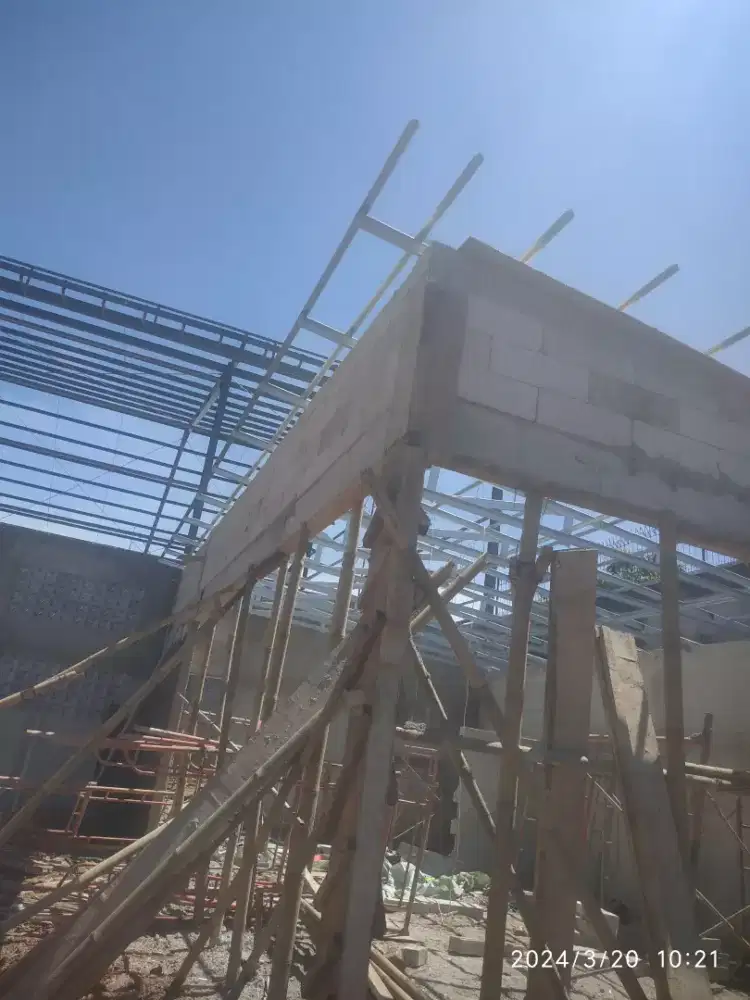 Bongkar pasang atap baja ringan 014