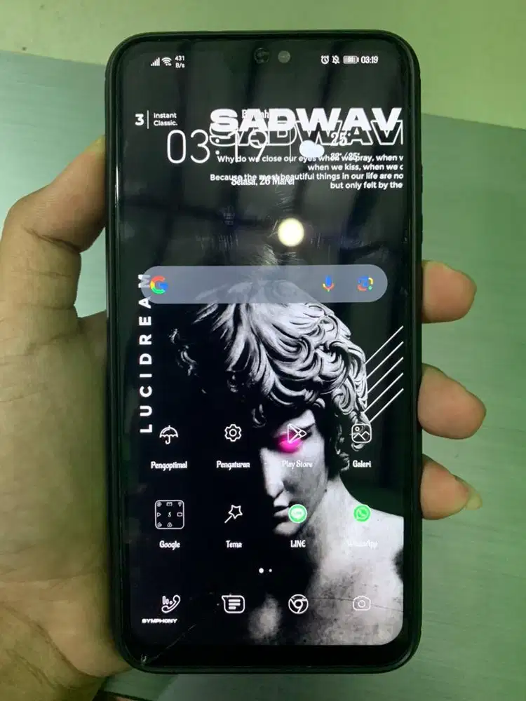 Dijual Honor 8X 4/128GB Hitam