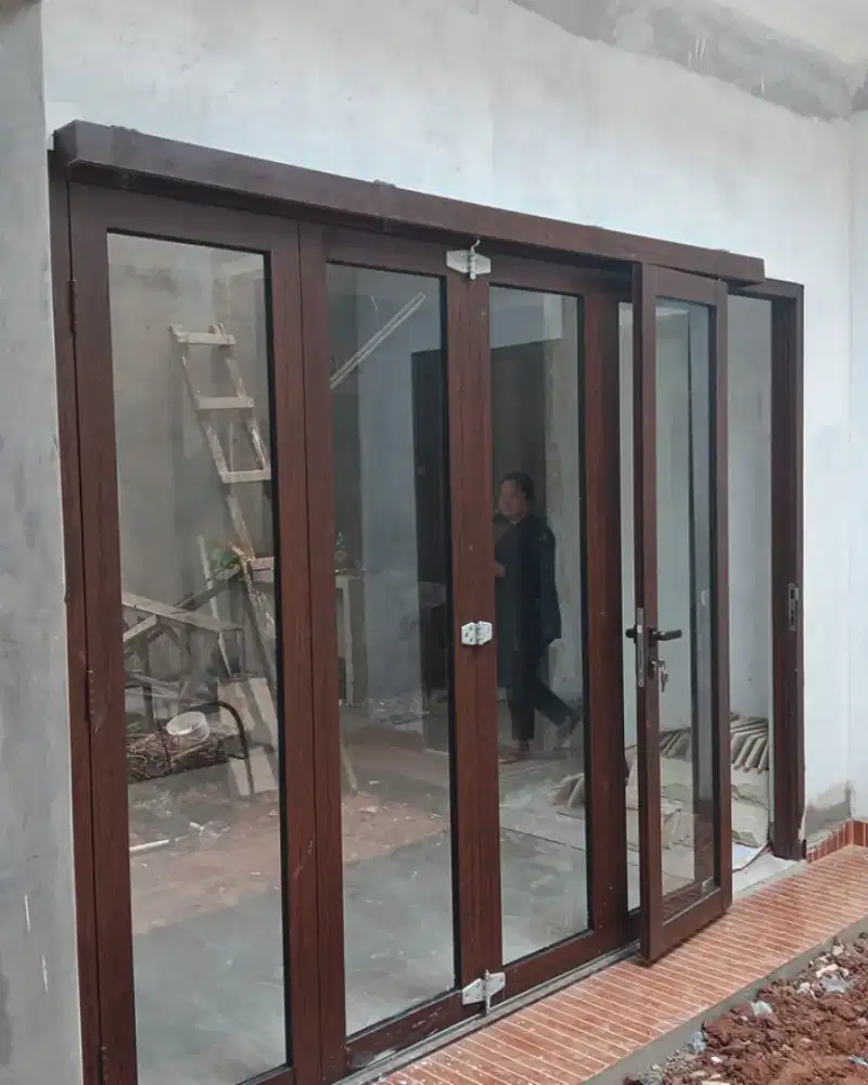 Gratis Survey & pasang pintu lipat pintu Sledd pintu Geser