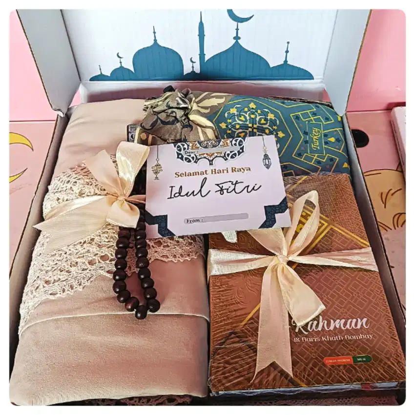 Hampers Lebaran / Hampers Mukena Spesial Idul fitri