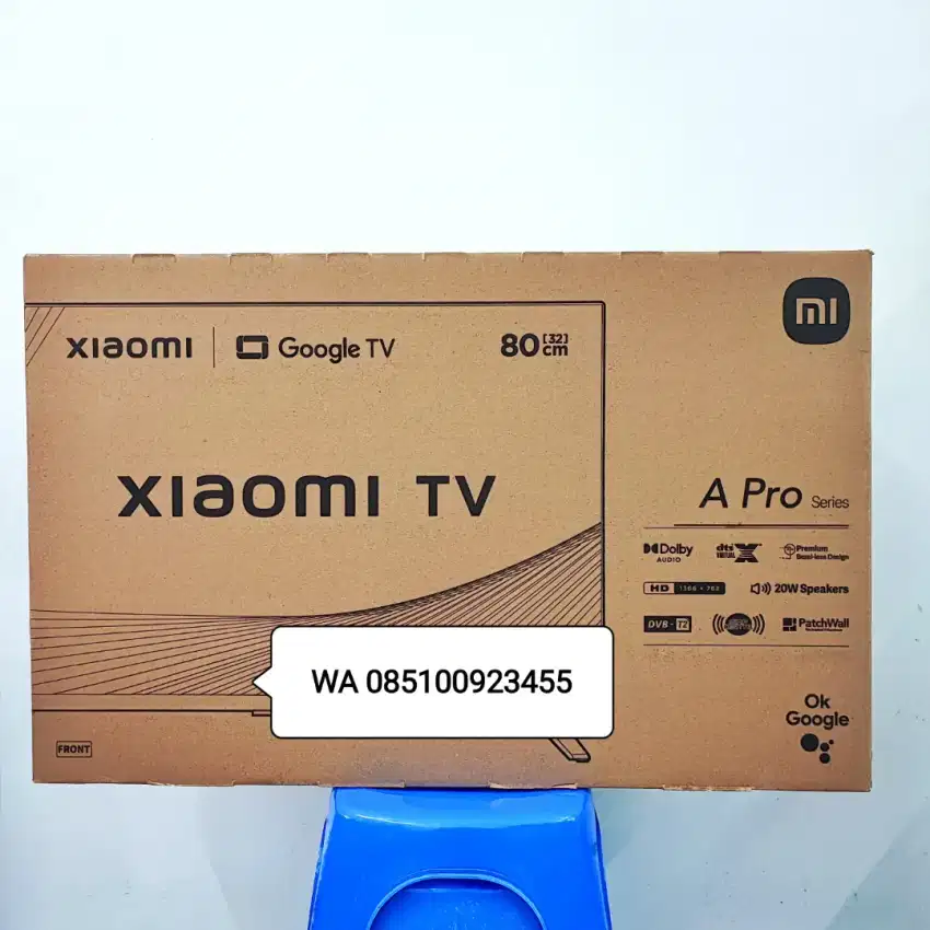 Xiaomi TV A Pro 32 inch Smart Android TV Baru dan Segel Garansi Resmi