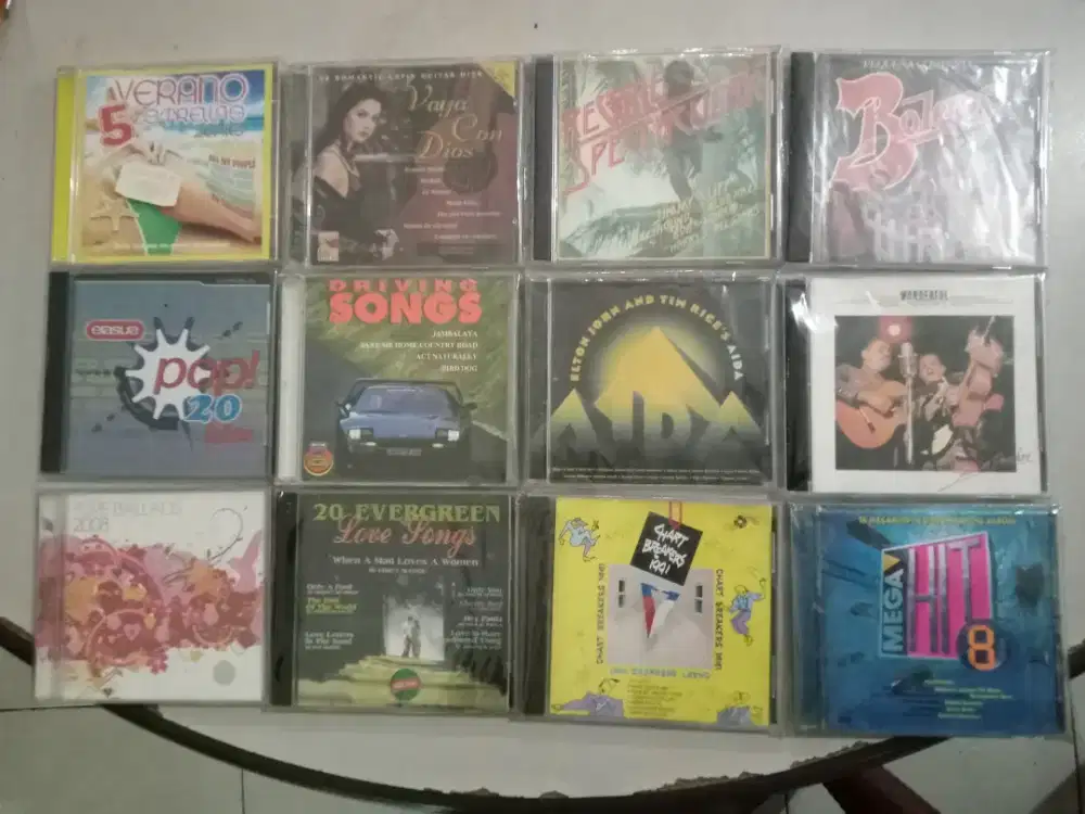 CD Audio Original : Lagu Barat (Import / Lokal)