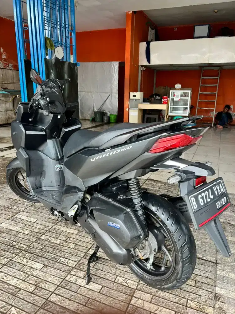 HONDA VARIO 160 HITAM 2022 PAJAK BARU REMOTE 2 AN SENDIRI PLAT TANGKOT ...