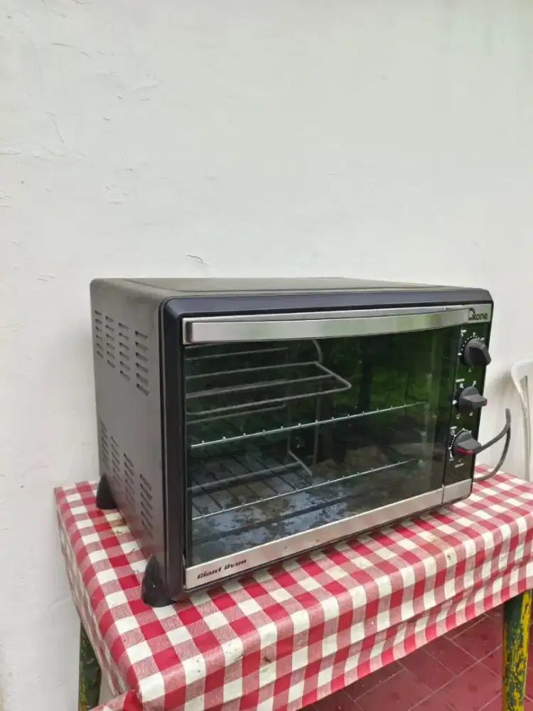 Oven listrik merk Oxone ox 858 2in 1 18ltr bekas