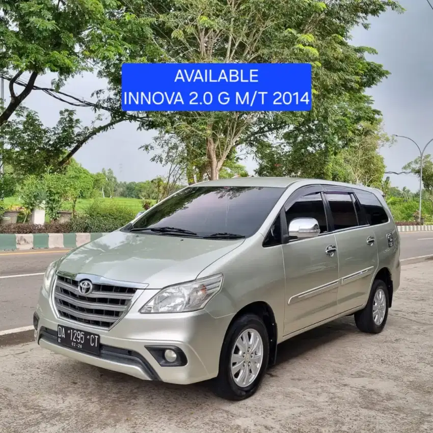 Toyota Innova G M/T 2014