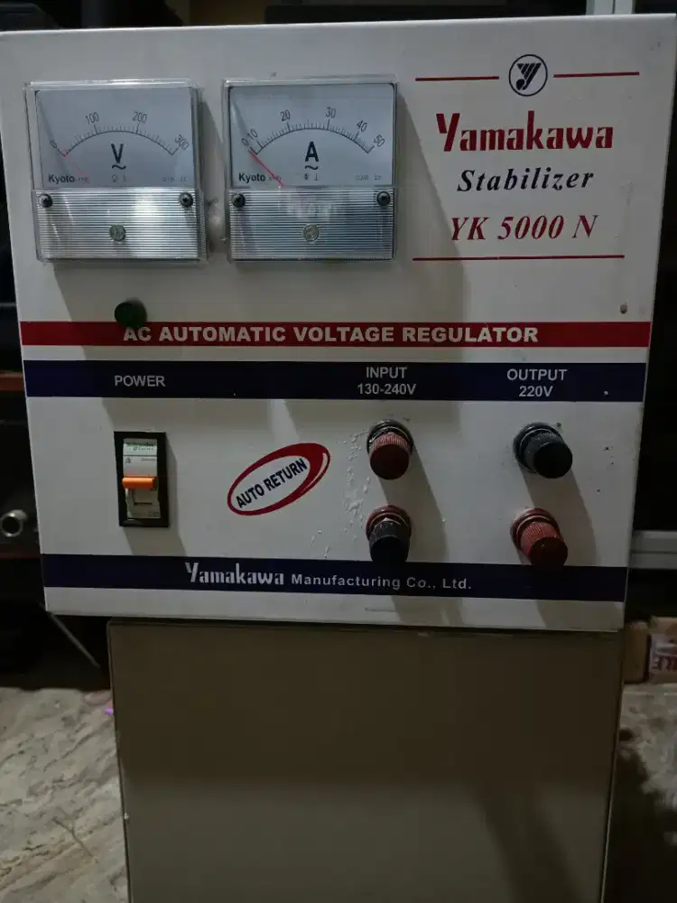 Stabilizer yamakawa 5000w normal dan original