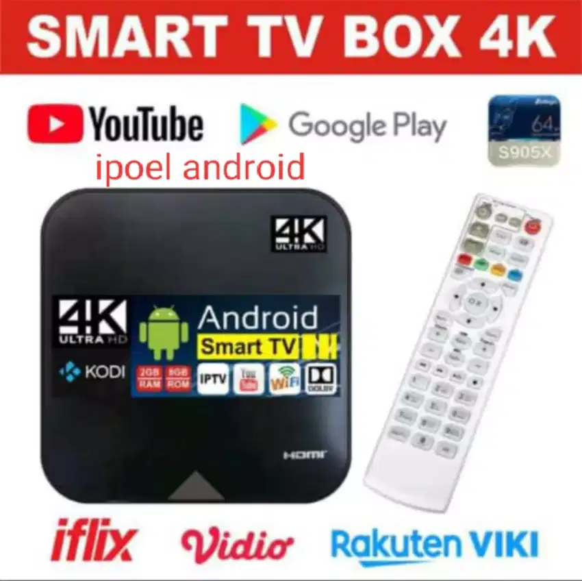 Android tv box tv biasa jd android tv