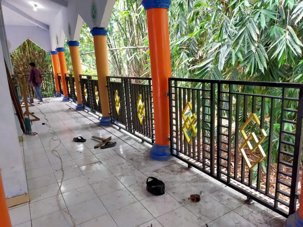 RAN JAYA 2:trima pesanan..pagar,kanopi,tralis,reling tangga,balkon,